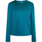 Usha Blusa petróleo