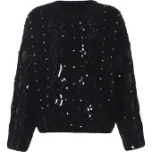 Faina Pullover azul / verde / vermelho / preto