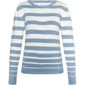 Usha Pullover 'Fenia' azul / branco