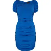 Faina Vestido de cocktail azul real