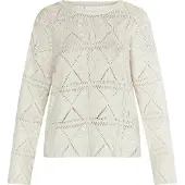 IZIA Pullover 'Eyota' branco natural