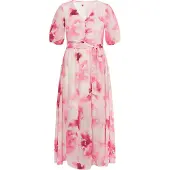 IZIA Vestido cyclam / fúcsia / rosé