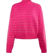 Faina Pullover 'Imane' ouro / rosa