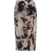 IZIA Saia bege / castanho / cinzento / vermelho / preto