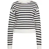 Usha Pullover preto / branco