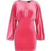 Faina Vestido de cocktail rosa