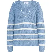 Usha Pullover 'Fenia' azul ganga