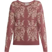 Usha Pullover creme / rosa escurecido