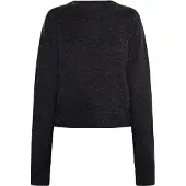 Usha Pullover 'Rakata' mosqueado preto