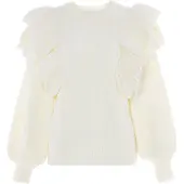 Faina Pullover branco lã
