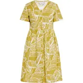 Usha Vestido limão / branco