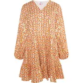 IZIA Vestidos camiseiros ouro / pêssego / vermelho / branco