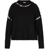 IZIA Pullover preto / prata
