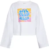 IZIA Sweatshirt azul / amarelo / rosa / branco
