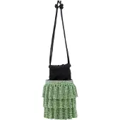 FELIPA Mala de bolsa verde / preto