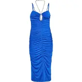 Faina Vestido de cocktail azul real