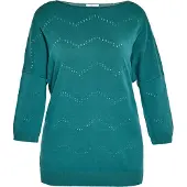 Usha Pullover esmeralda