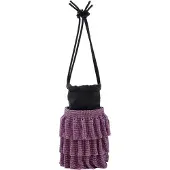 Faina Mala de bolsa malva / preto