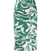 Faina Saia verde / branco