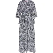 IZIA Vestido preto / branco