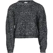 IZIA Pullover preto / offwhite