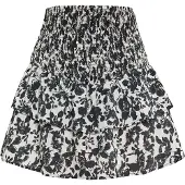 IZIA Saia preto / branco