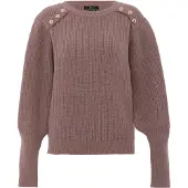 Faina Pullover rosa escurecido