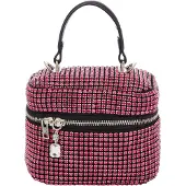 FELIPA Malas de tiracolo rosa / preto / prata