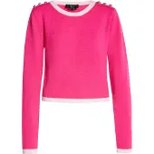 Faina Pullover 'Paino' rosa / branco
