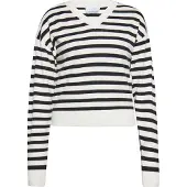 Usha Pullover preto / branco