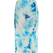 IZIA Saia azul / azul real / azul claro / branco