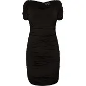 Faina Vestido de cocktail preto