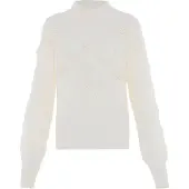 Faina Pullover branco lã