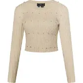 Faina Pullover bege claro