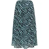 Faina Saia azul claro / preto