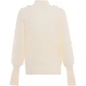 Faina Pullover branco lã