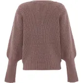 Faina Pullover rosa escurecido