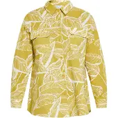 Usha Blusa mostarda / branco