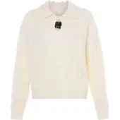 Faina Pullover branco lã