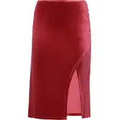 Faina Saia rosa escuro
