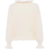 Faina Pullover branco lã