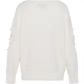 Faina Pullover branco lã