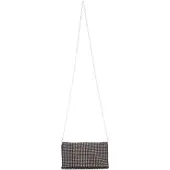 Faina Clutches preto / prata