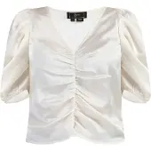Faina Blusa branco lã