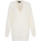 Faina Pullover branco lã