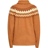 IZIA Pullover caramelo / castanho escuro / amarelo