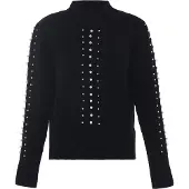 Faina Pullover preto / branco