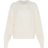 Faina Pullover branco lã