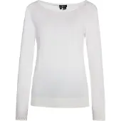 Faina Pullover 'Nascita' branco lã