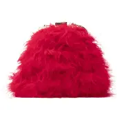 Faina Clutches vermelho